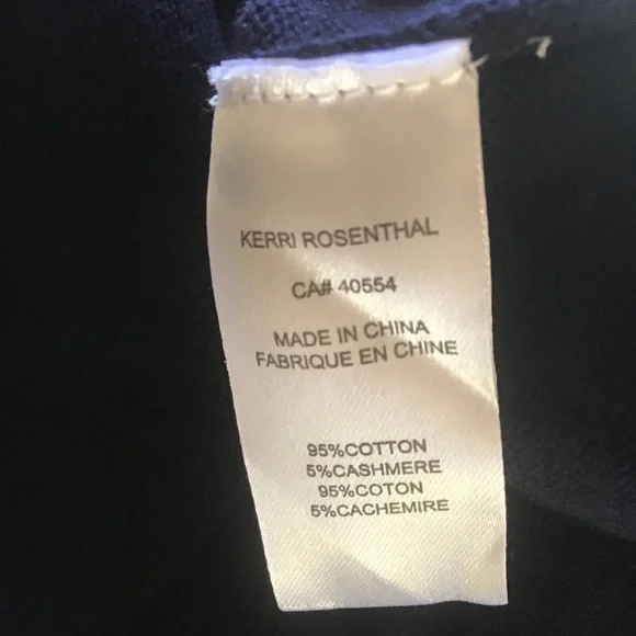 Anthropologie Kerri Rosenthal front button pullover S - Picture 6 of 6